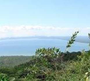 Blick auf Bucht von Samana