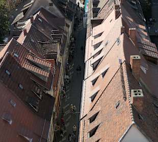 Blick zur Krämerbrücke