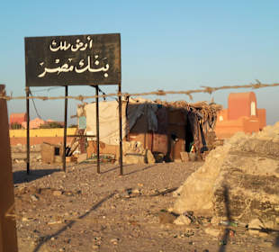 Beim Zurücklaufen...