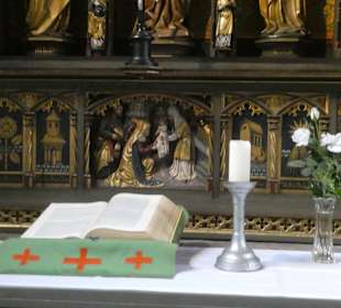 Der Marienaltar in der Heilig-Kreuz-Kirche