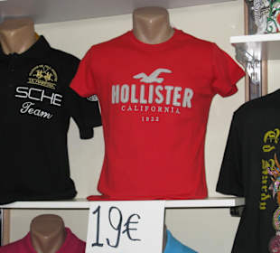 Auch ganz aktuelle (Fake-)Markenartikel sind hier