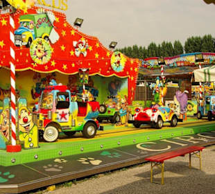 Luna Park Adriatico im September