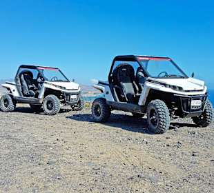 Premium-Buggys über dem Strand von Sotavento