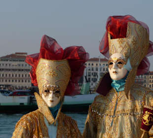 In jeder Ecke Venedigs trifft man sie