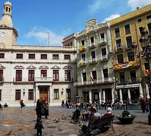 Reus - Plaça Mercadal mit Rathaus