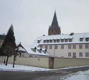 Altstadt Wissembourg im Winter