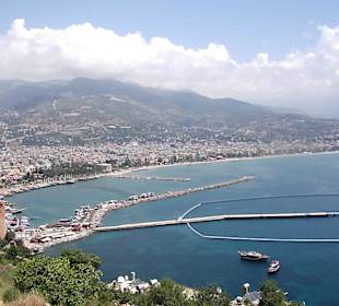 Blick über Alanya