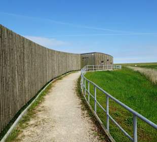 Vogelbeobachtungshaus auf der Luneplate