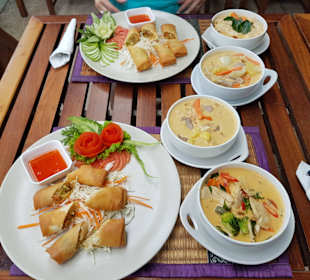 Und das kommt dabei raus, sehr sehr lecker........