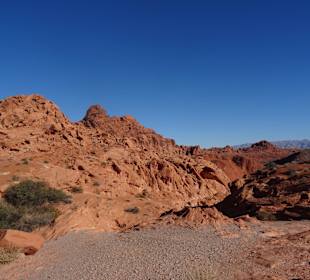 Im Valley of Fire unterwegs
