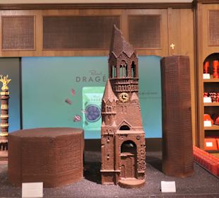 Schokolade-Modell-e Berliner Sehenswürdigkeiten