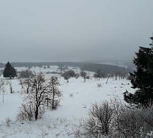 Aus Dreiländereck. Ausblick vom Aussichtshügel.