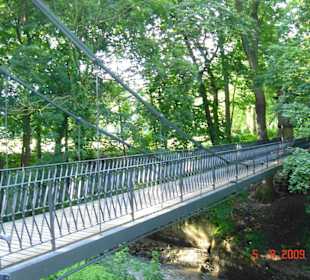 Die Kettenbrücke vom Schloß Decin