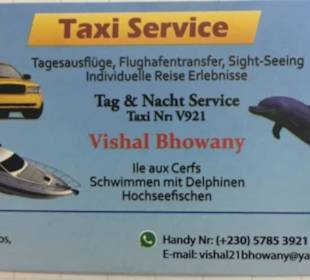 Visitenkarte von Vishal