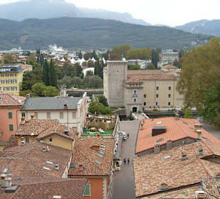 Ausblick auf die Altstadt von Riva del Garda