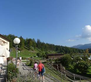 Blick von der Terrasse