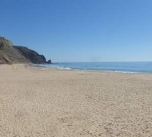Am Sandstrand Praia da Luz