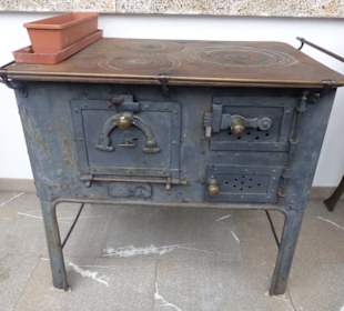 Deko vor dem Eingang