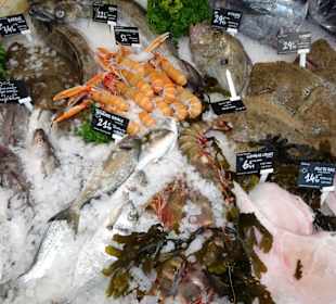 Auslage der Poissonnerie Ty´Breizh