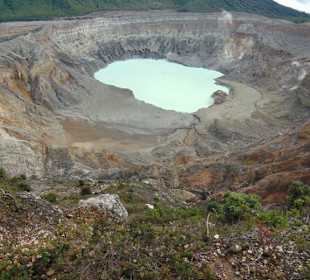 Kratersee des Vulkan Poás 