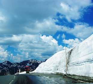 Hier sollte man kurz rechts Parken