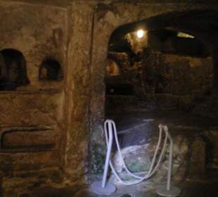 Katakomben von Rabat/Mdina - Eingang zu den Katakomben