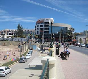 Strandpromenade Bugibba