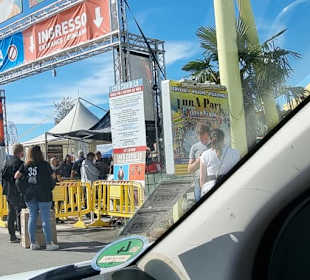 Eingang zum Bikerfest