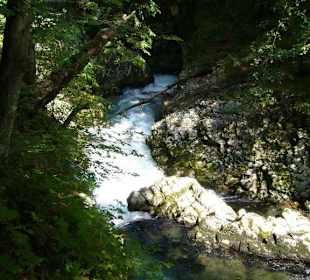 Vintgar Wasserfall
