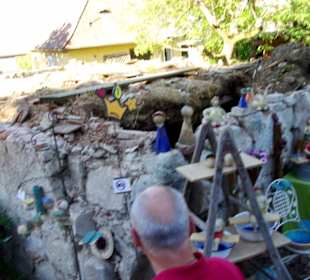 Müssten die Stallungen gewesen sein