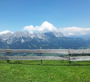 Blick auf den Wilden Kaiser