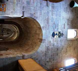 Steinwappen in der Wand