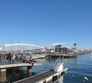 Blick auf das Einkaufzentrum