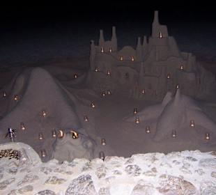 Drachenburg bei Nacht
