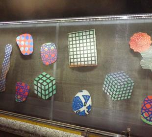 Kunst in der U Bahn