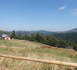 Widok z Hali Boraczej w kierunku północnym