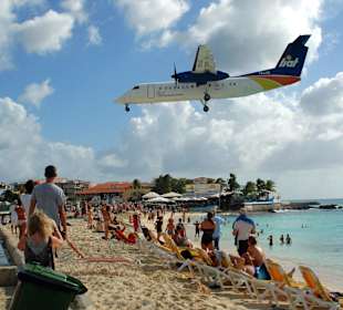 Maho Beach-St.Marteen.1h Fahrzeit vom Schiff! 