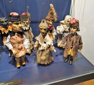 Marionetten im Spielzeugmuseum