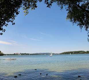 Blick auf den Chiemsee