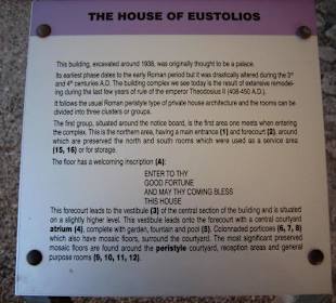 Beschreibung: Das Haus des Eustolios