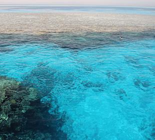 Wunderschöne Riffe / Schnorchelstopp