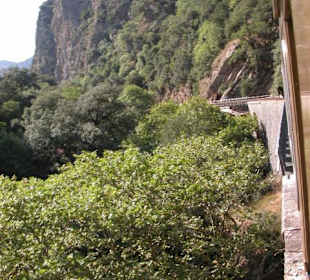 Mit der Zahnradbahn von Diakópto nach Kalávrita