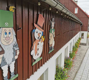 Außenansicht Seiffener Nussknackerhaus