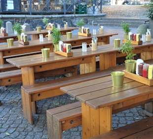 Außenplätze des Peter Pane Lübeck