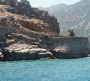 Lebrainsel Spinalonga bei Kreta