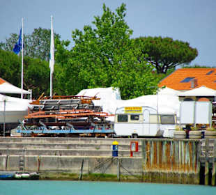 Hafeneinfahrt Bibione