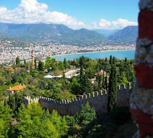Burg von Alanya (Ic Kale) An&/Abfahrt