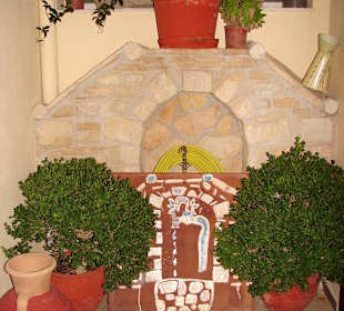 Einrichtung der Taverne Kechagias