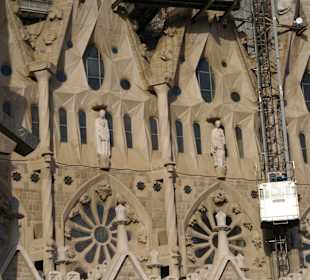 Außenimpression La Sagrada Familia