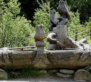 Schöne Schnitzarbeit